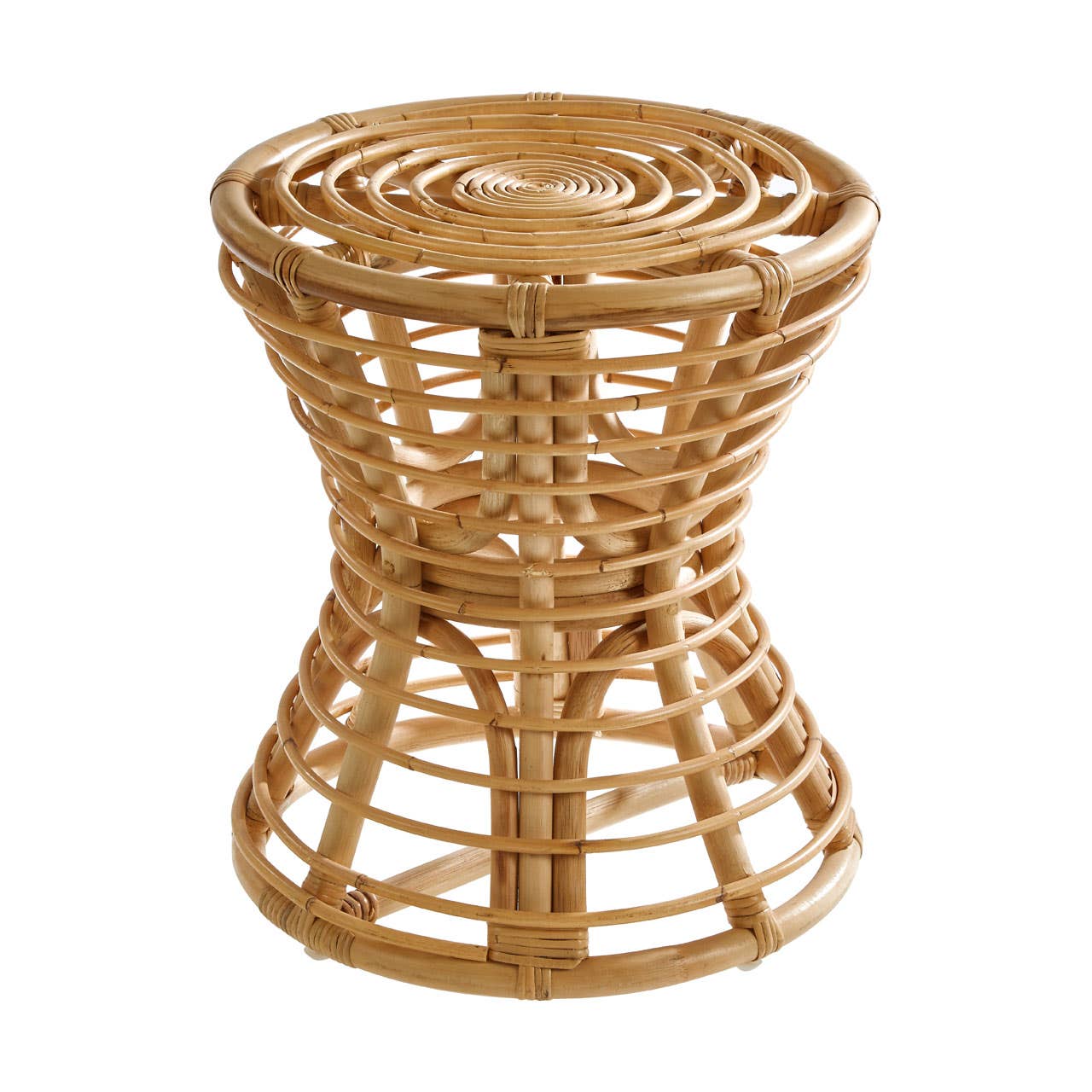 Maka Natural Rattan Stool