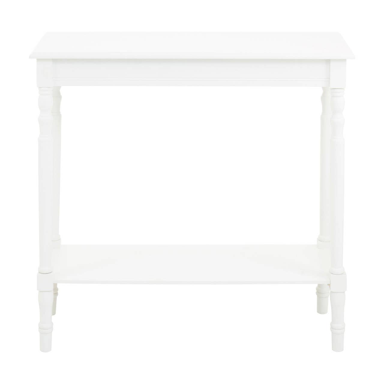 Heritage White Rectangular Console Table