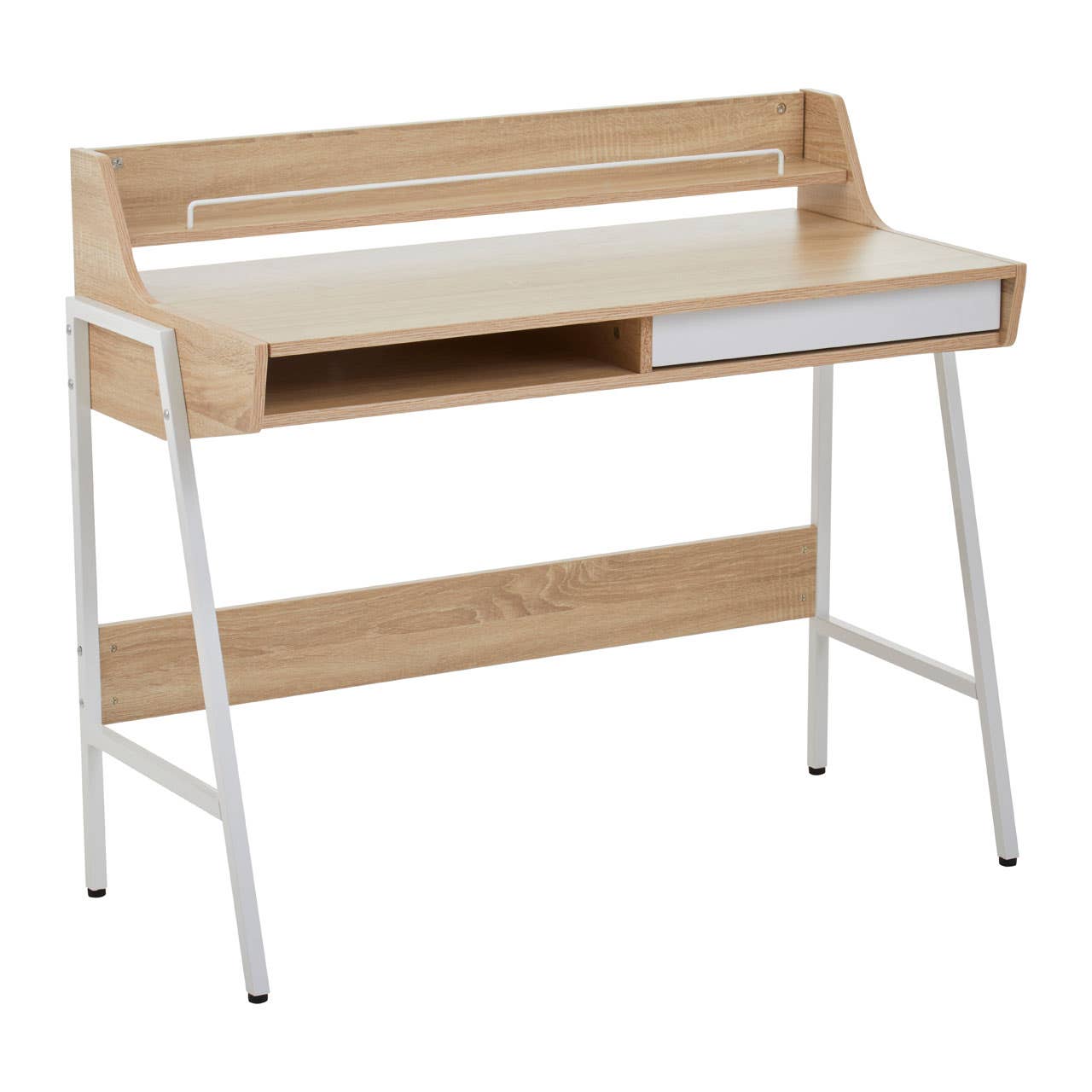 Bradbury Natural Oak Veneer Desk