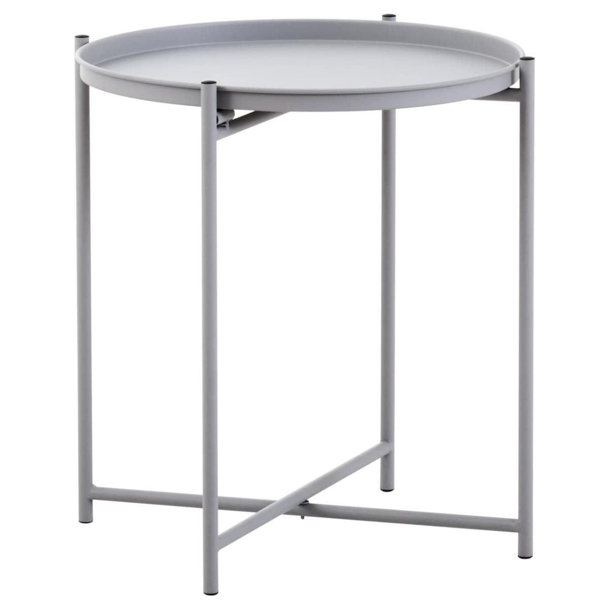 Trosa Grey Iron Side Table