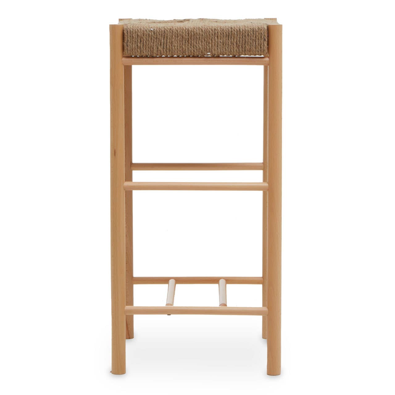 Bandar Natural Wood Bar Stool