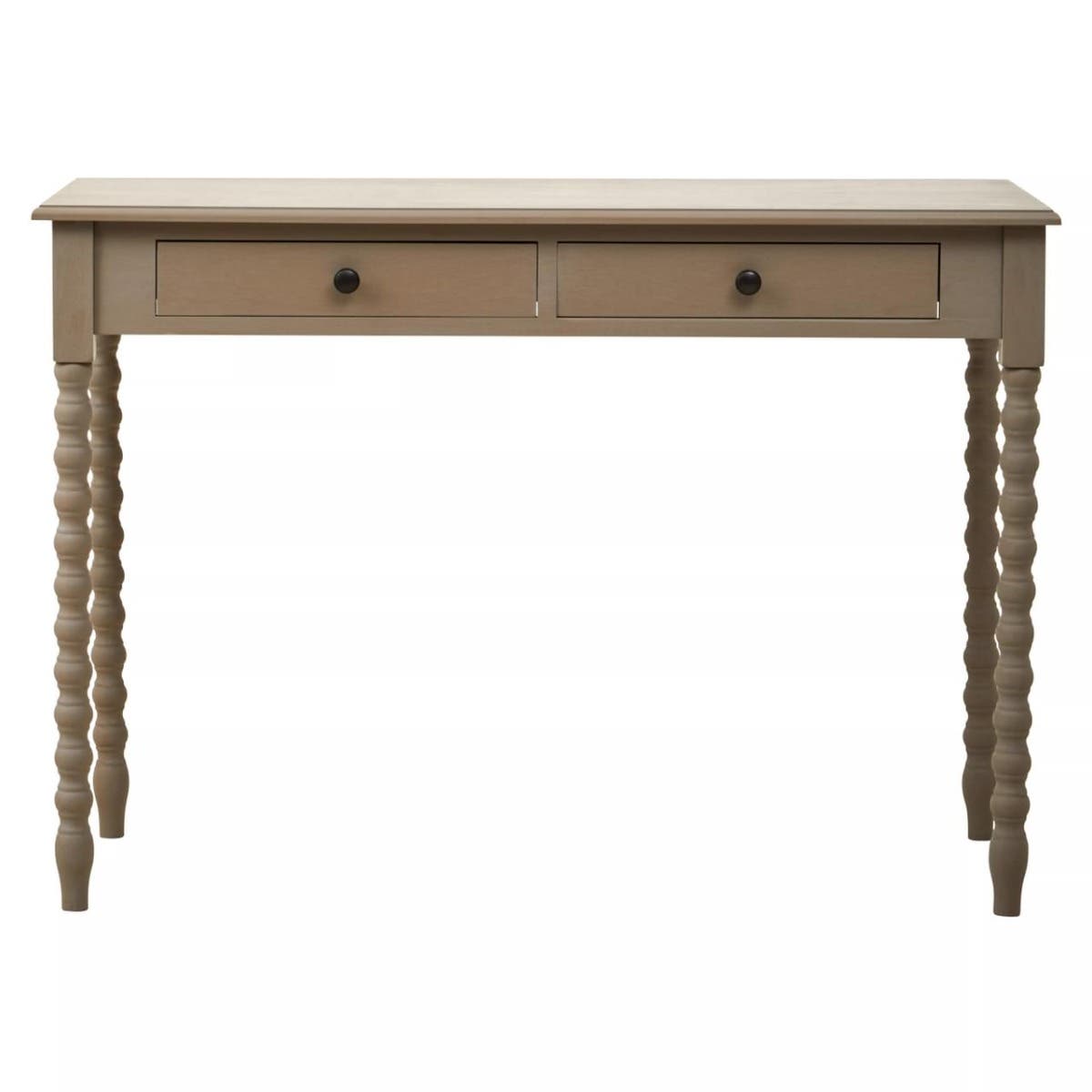 Heritage Two Drawer Grey Desk