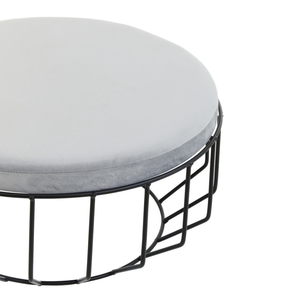 Hayes Round Cage Stool