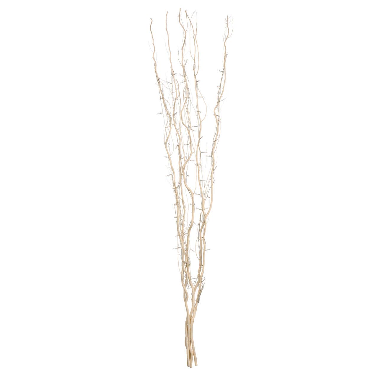 80 Interwoven Lights White Twigs