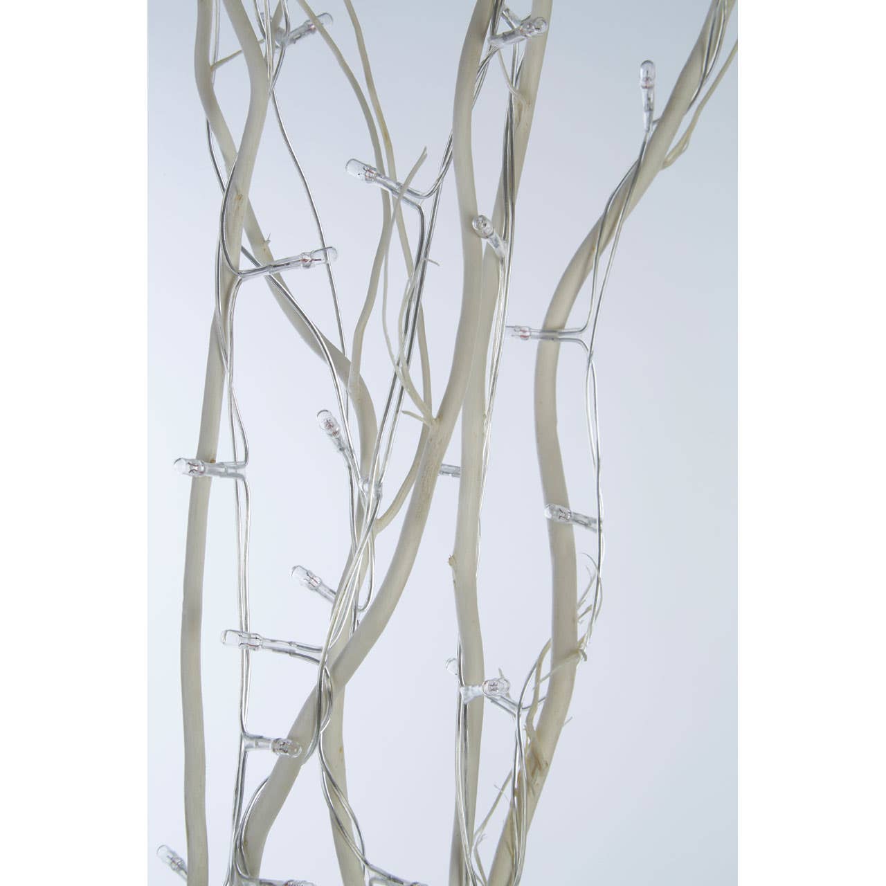 80 Interwoven Lights White Twigs