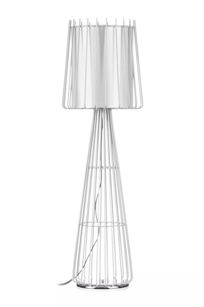 Aria White Floor Lamp