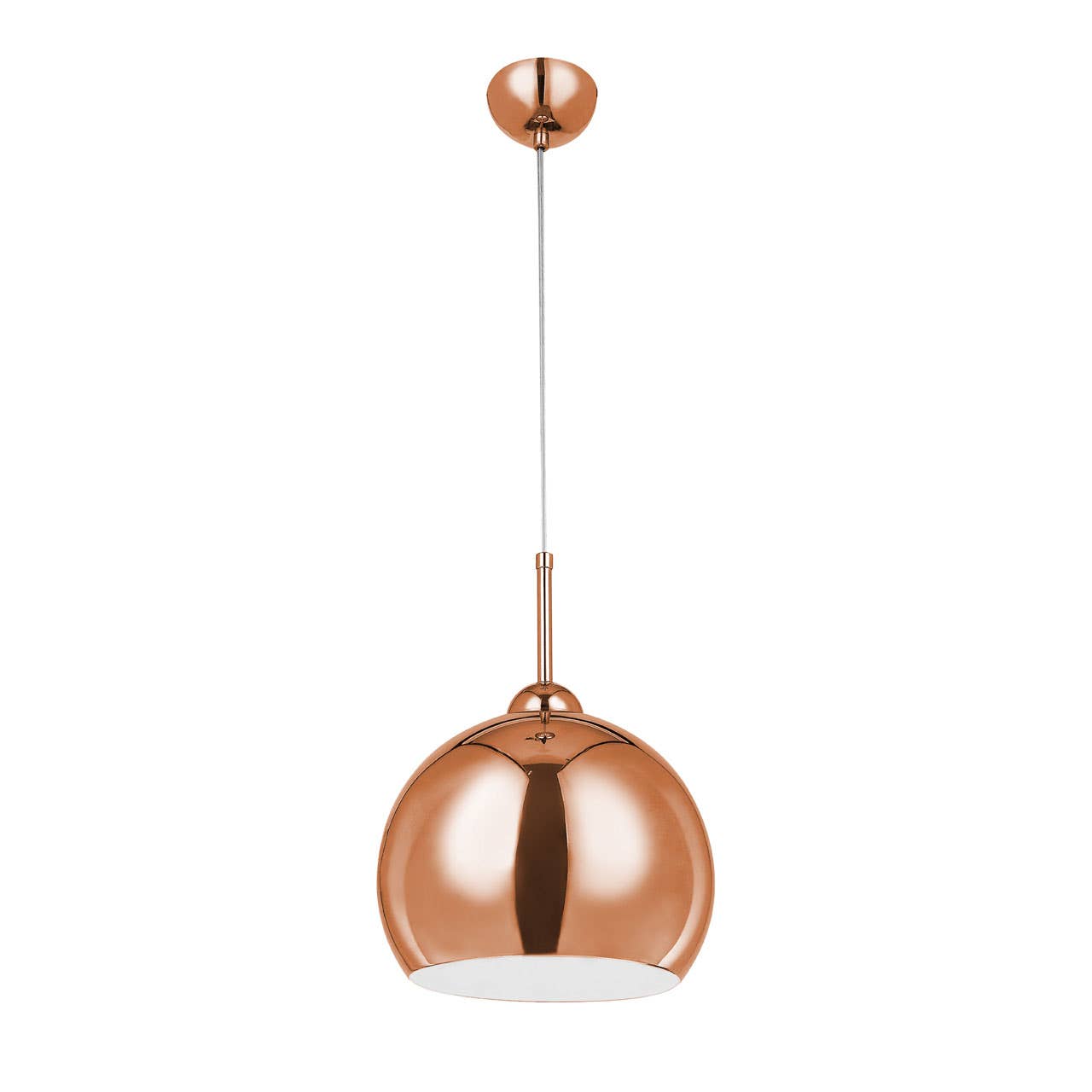 Pendant Light With Copper Finish