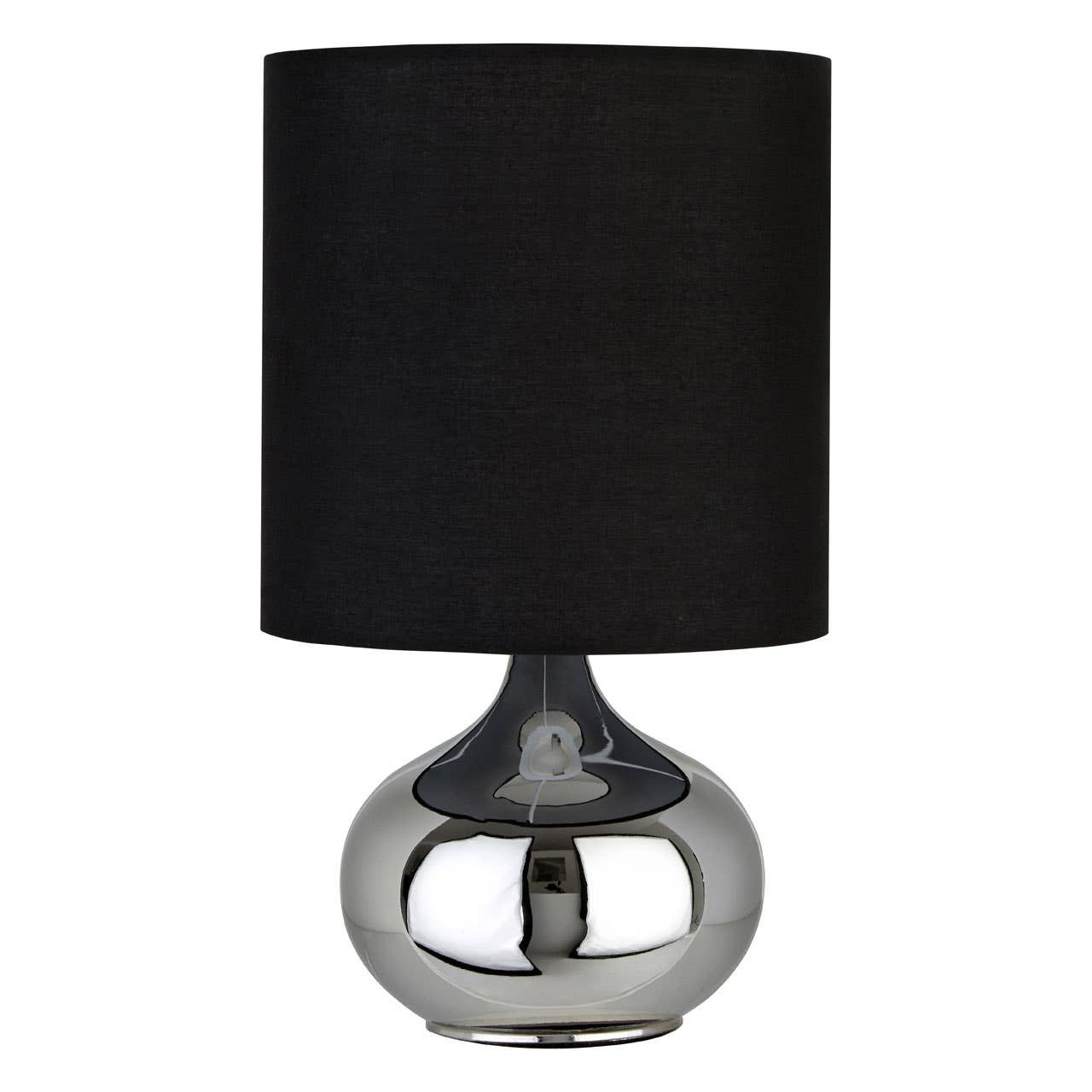 Niko Black Fabric Shade Table Lamp