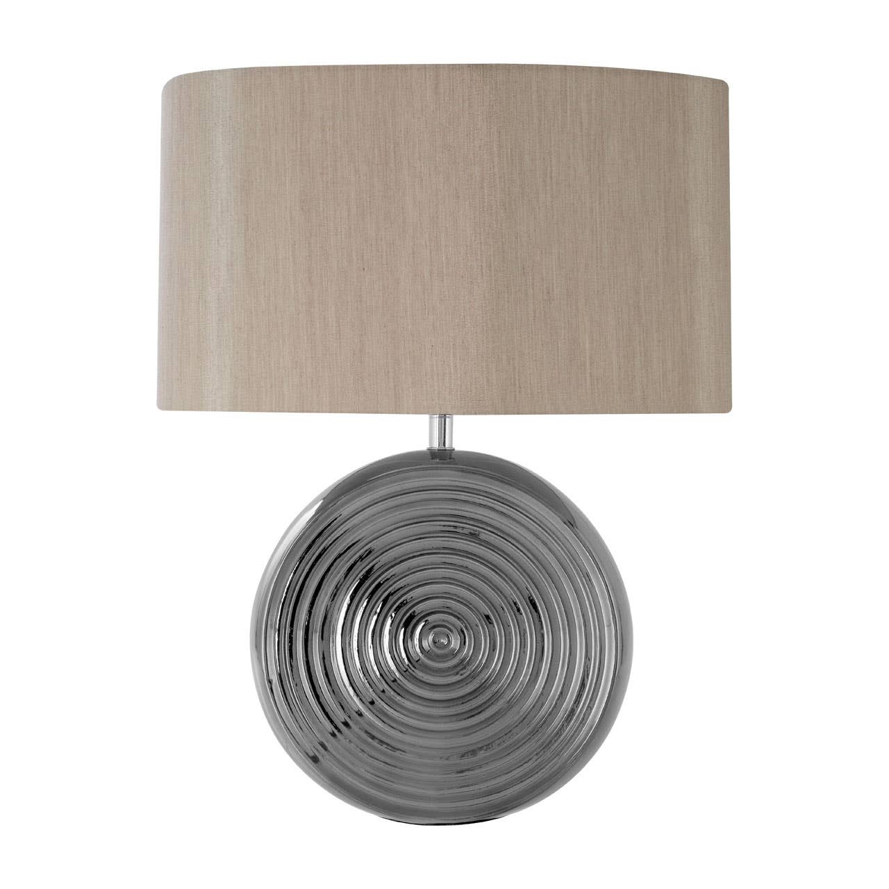 Jessica Silver Ceramic Table Lamp