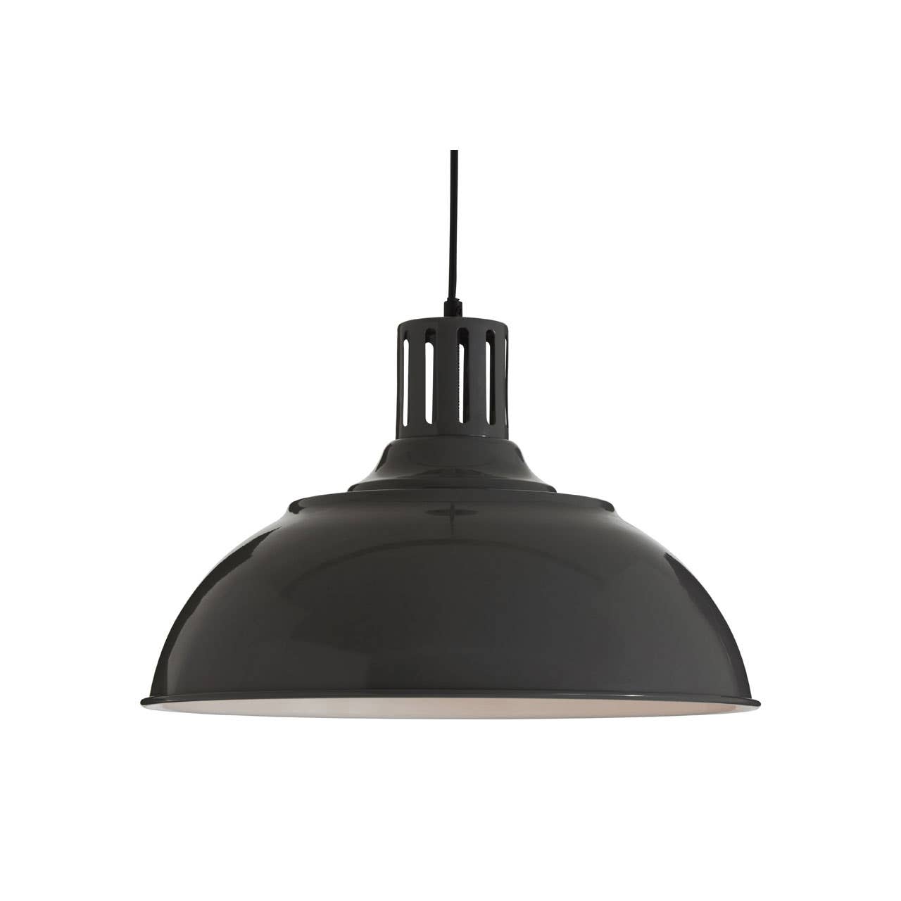 Brook Grey Metal Pendant Light