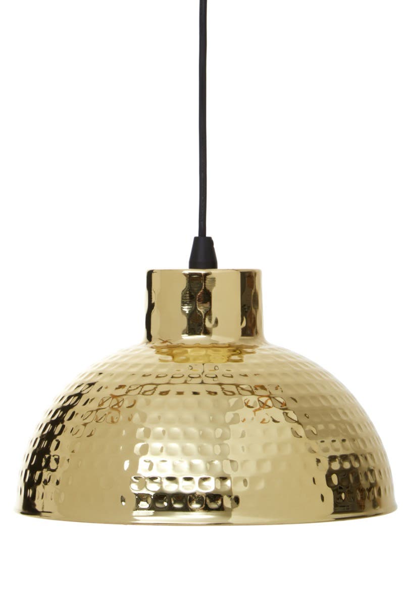 New Foundry Gold Finish Pendant light