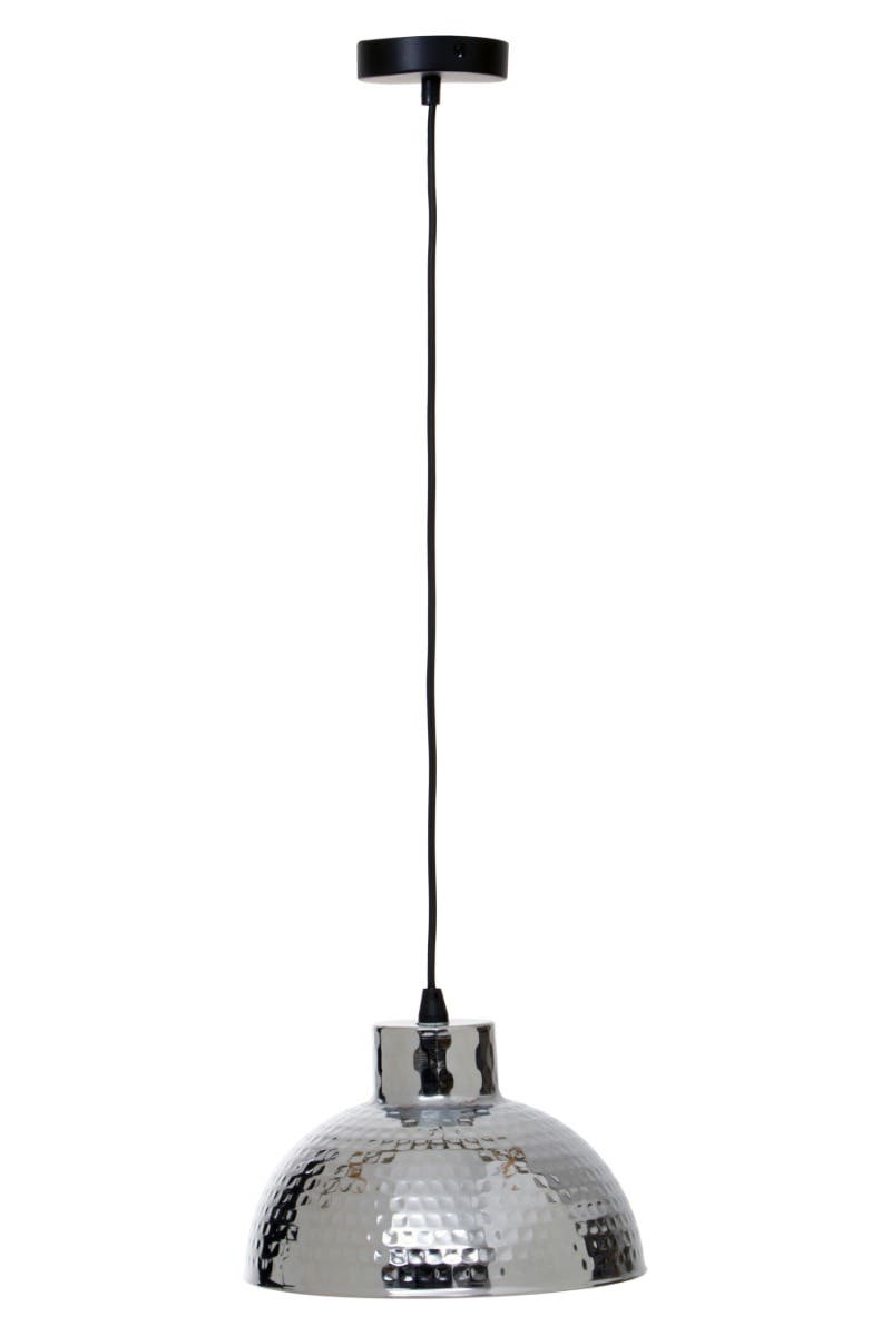 New Foundry Chrome Finish Iron Pendant light