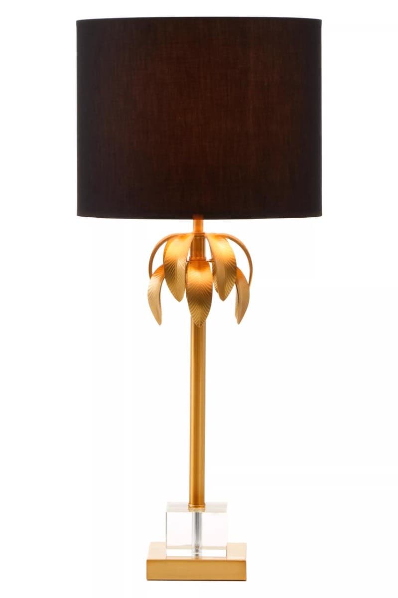 Herta Gold Metal Finish Table Lamp