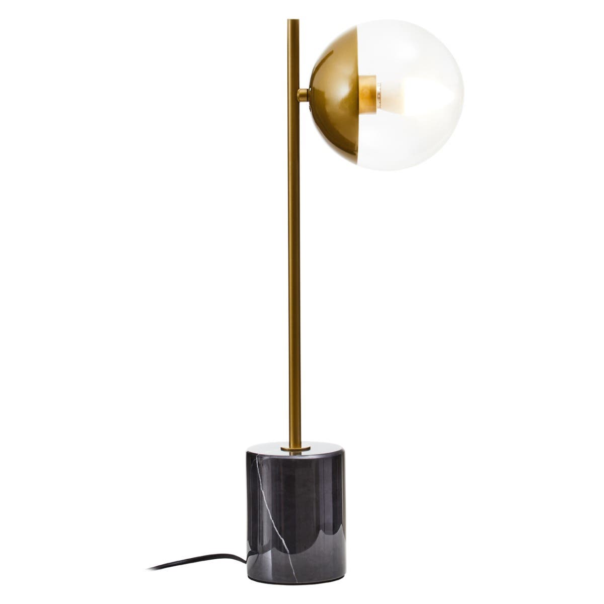 Revive Small Gold Finish Metal Table Lamp