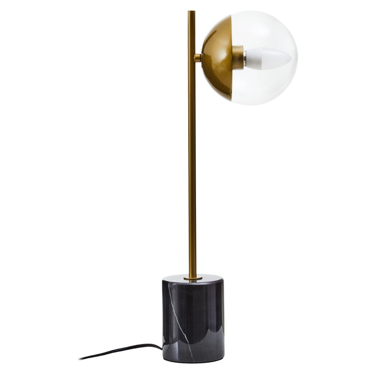 Revive Small Gold Finish Metal Table Lamp