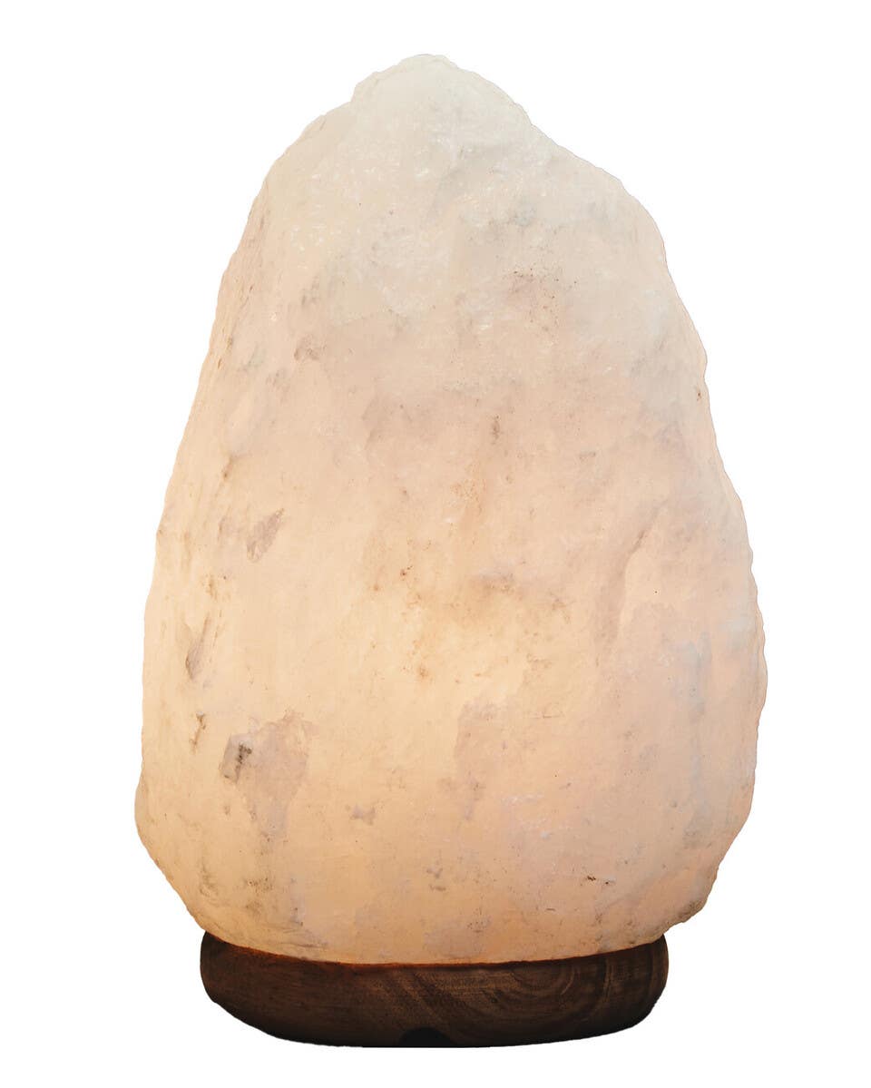 Nepal White Natural Salt Lamp