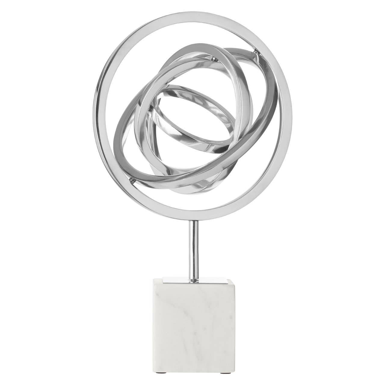 Mirano Spiral Sculpture With Block Stand