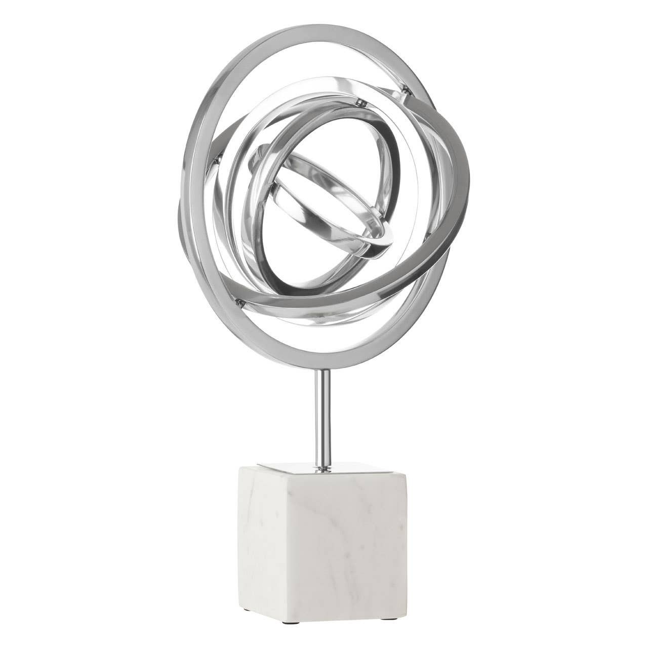 Mirano Spiral Sculpture With Block Stand