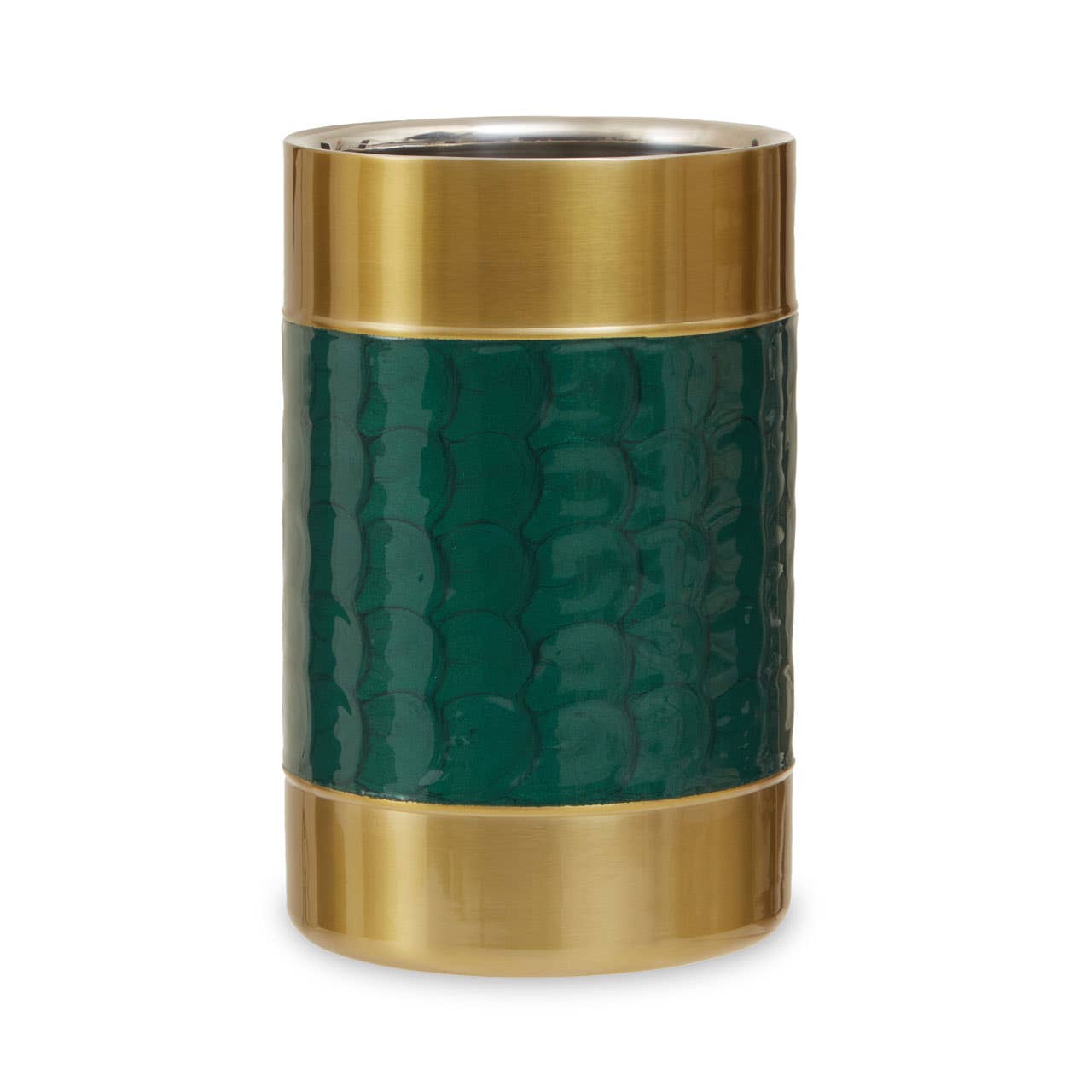 Carolina Green Enamel Wine Cooler