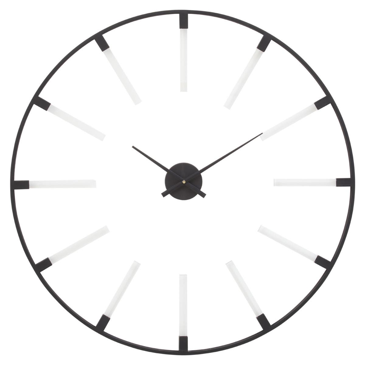 Beauly Black Finish Wall Clock