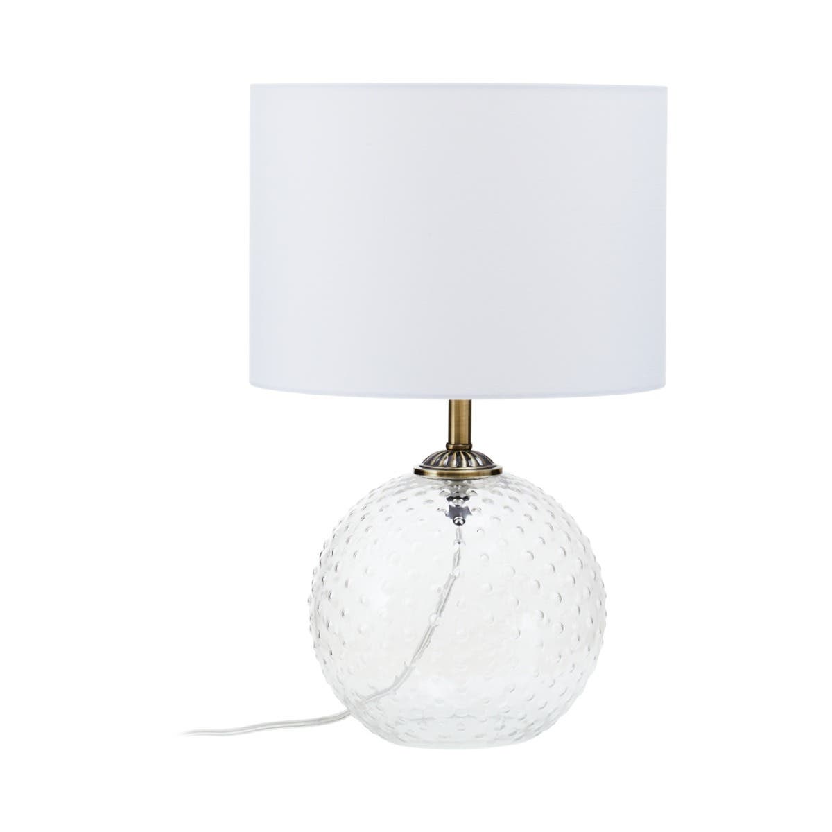 Noa Clear Glass Table Lamp