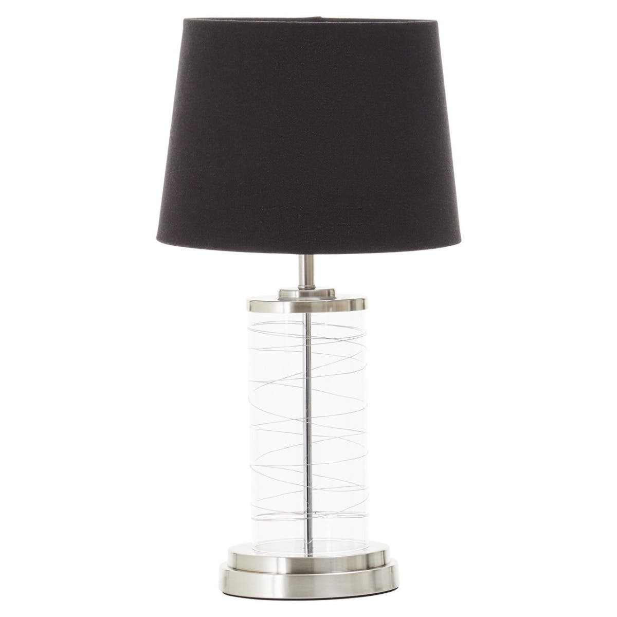 Zola Glass Cylinder Table Lamp