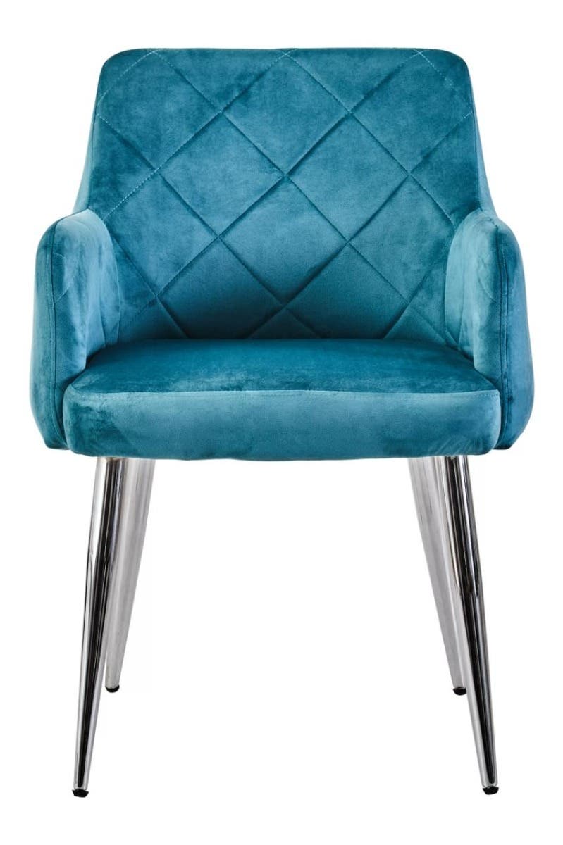 Tamzin Light Blue Splayed Dining Chair