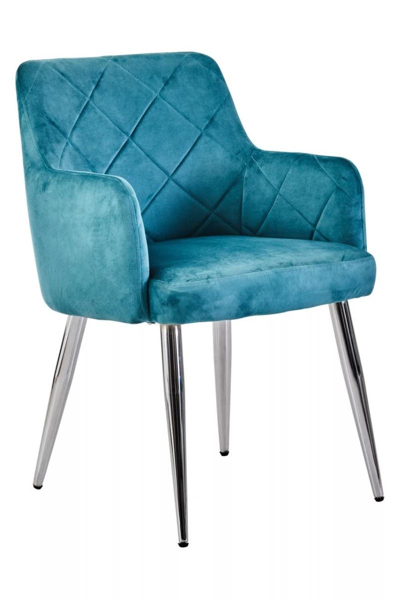 Tamzin Light Blue Splayed Dining Chair