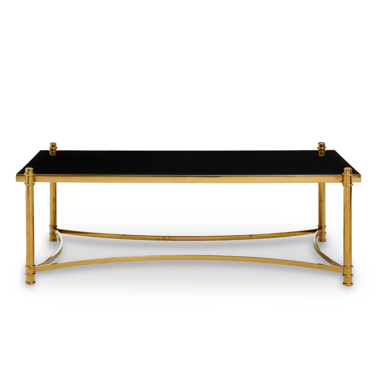 Ackley Black And Gold Coffee Table