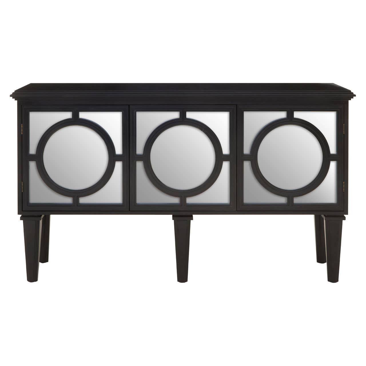 Telese Black Finish Sideboard