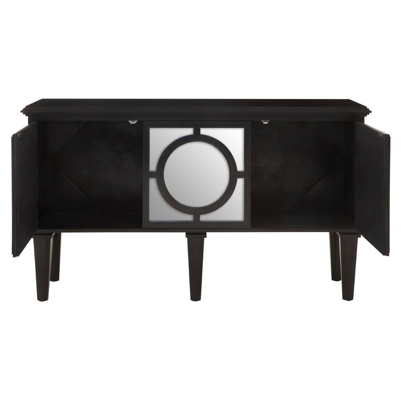 Telese Black Finish Sideboard