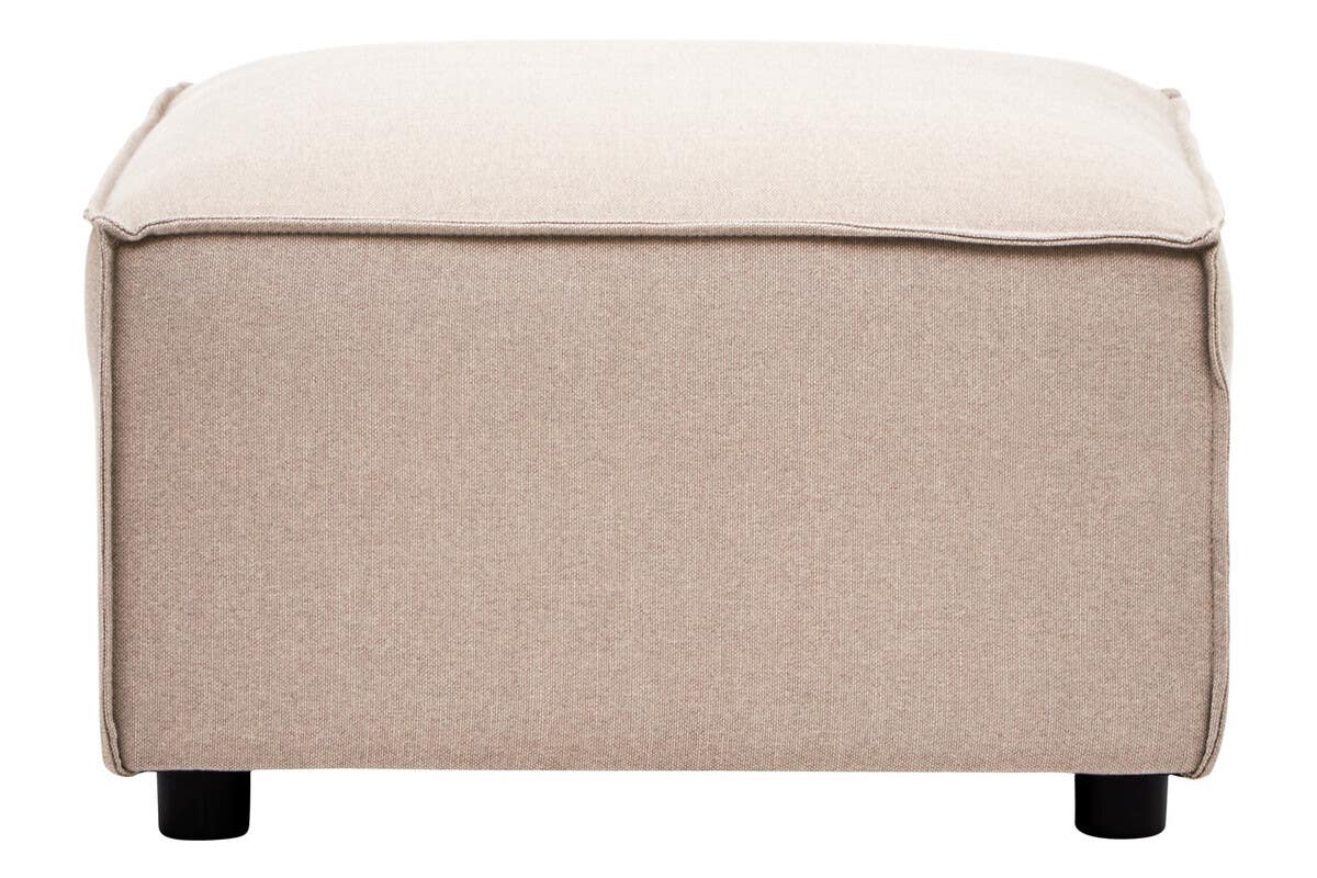 Toulouse Natural Fabric Sofa Ottoman