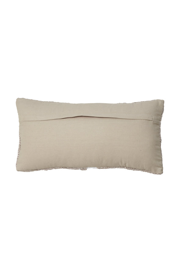 Cushion 60x30 cm Levis Beige+White