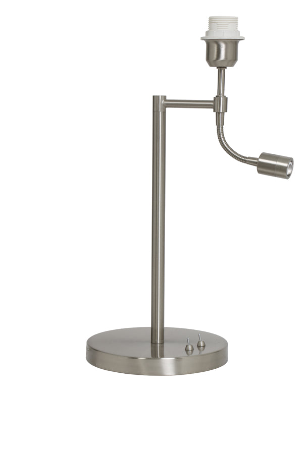 Lamp Base Ø20x47.5 cm Calgary Nickel Satin With LEDflex