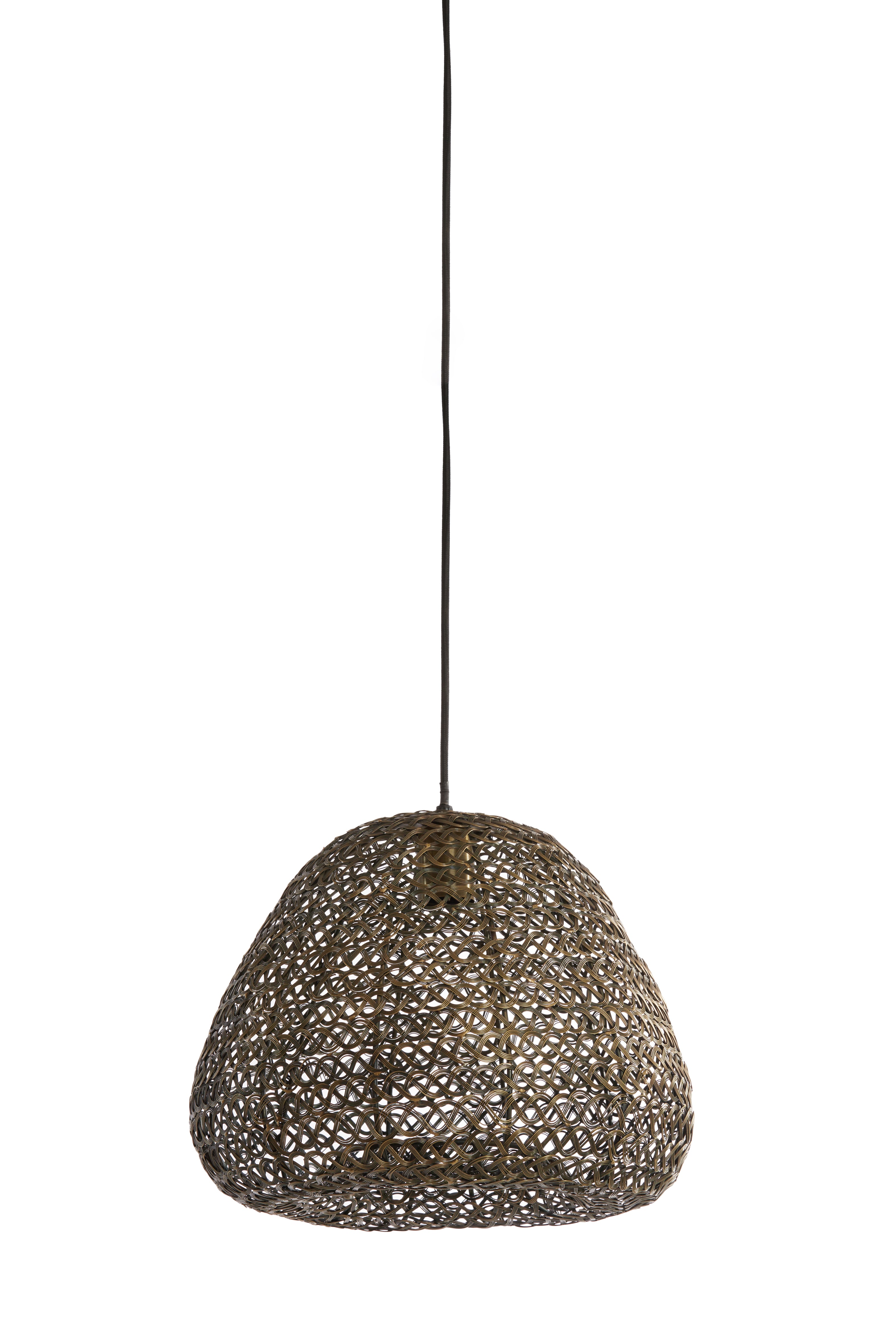 Hanging Lamp Ø35x30 cm Finou Antique Bronze