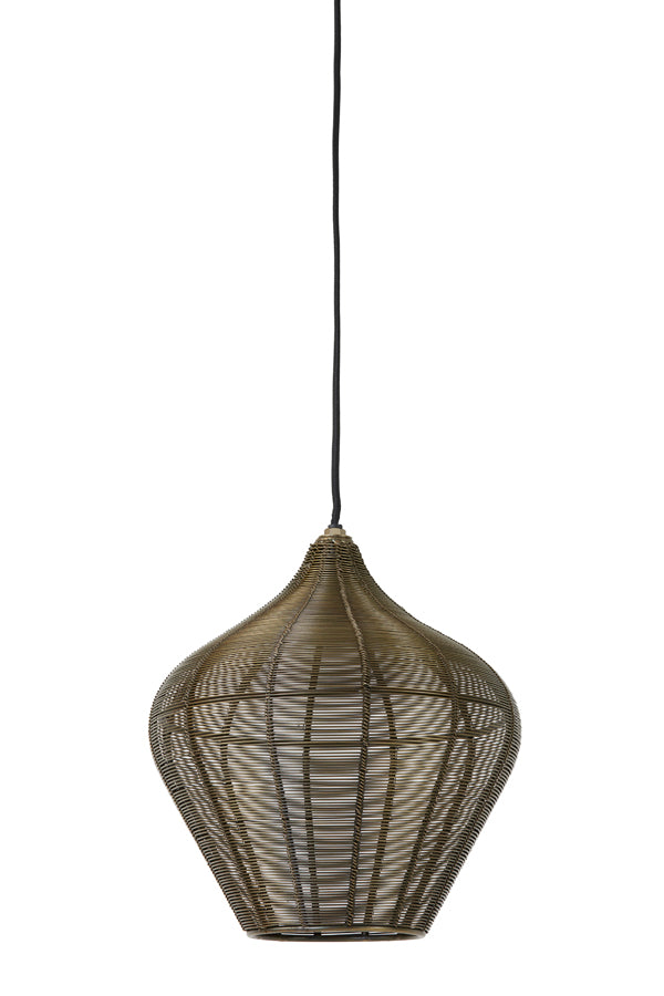 Hanging Lamp Ø27x29.5 cm Alvaro Antique Bronze