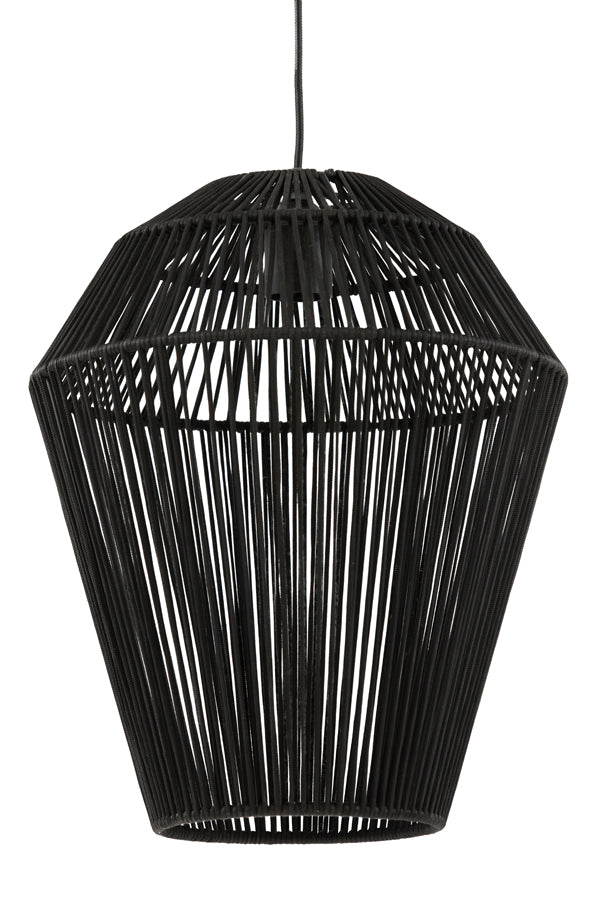 Hanging Lamp Ø45x56 cm Deya Matt Black