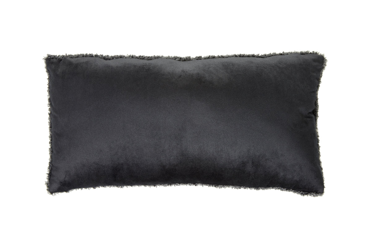 Cushion 60x30 cm Lina Dark Grey