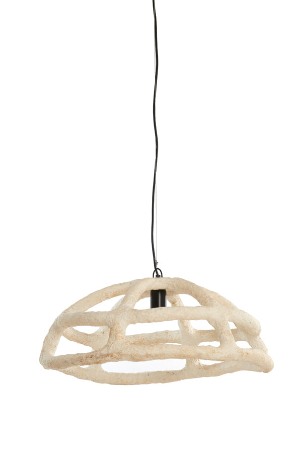 Hanging Lamp Ø59x33 cm Porila Cream