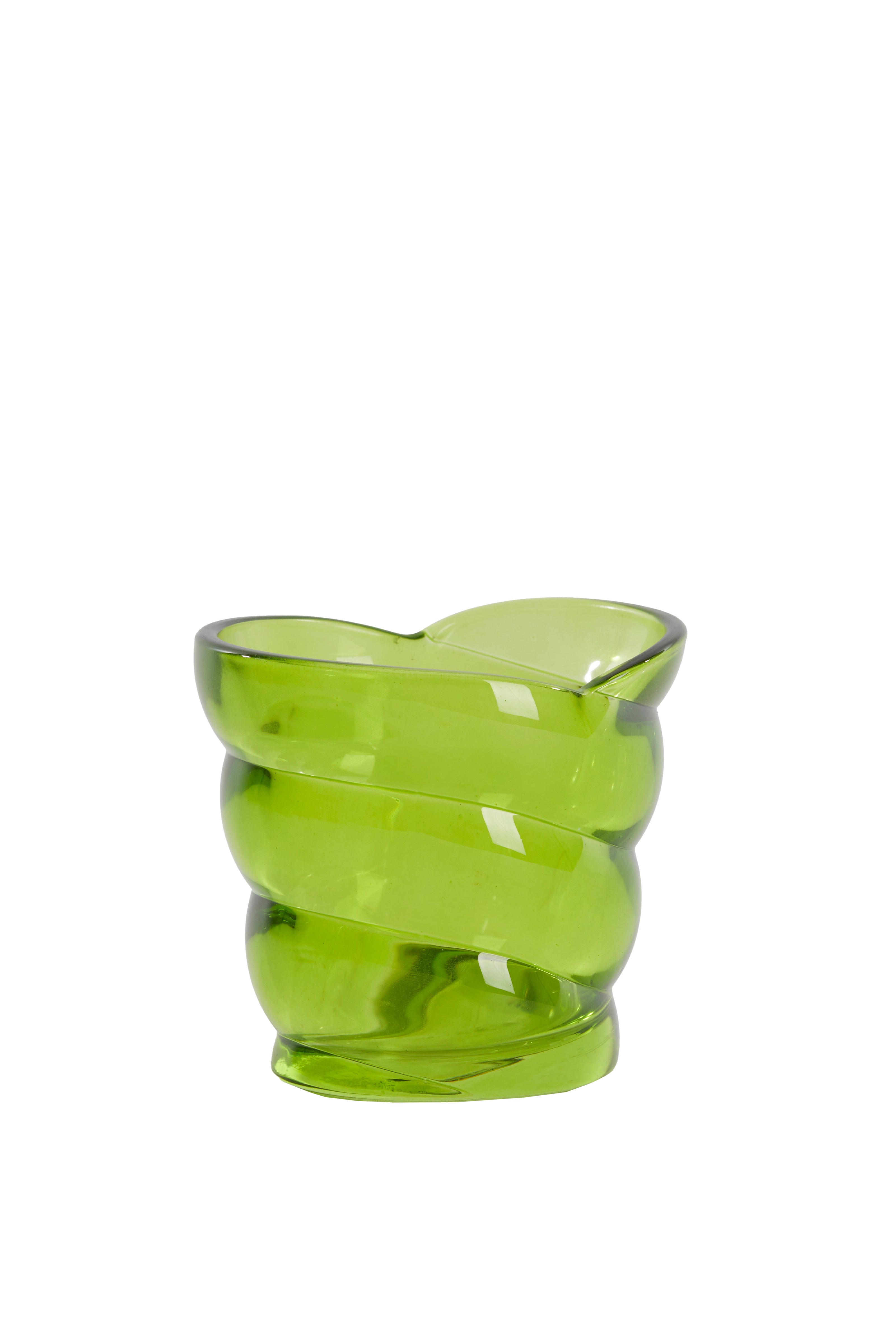 Tealight 10x7x9 cm Malea Glass Green