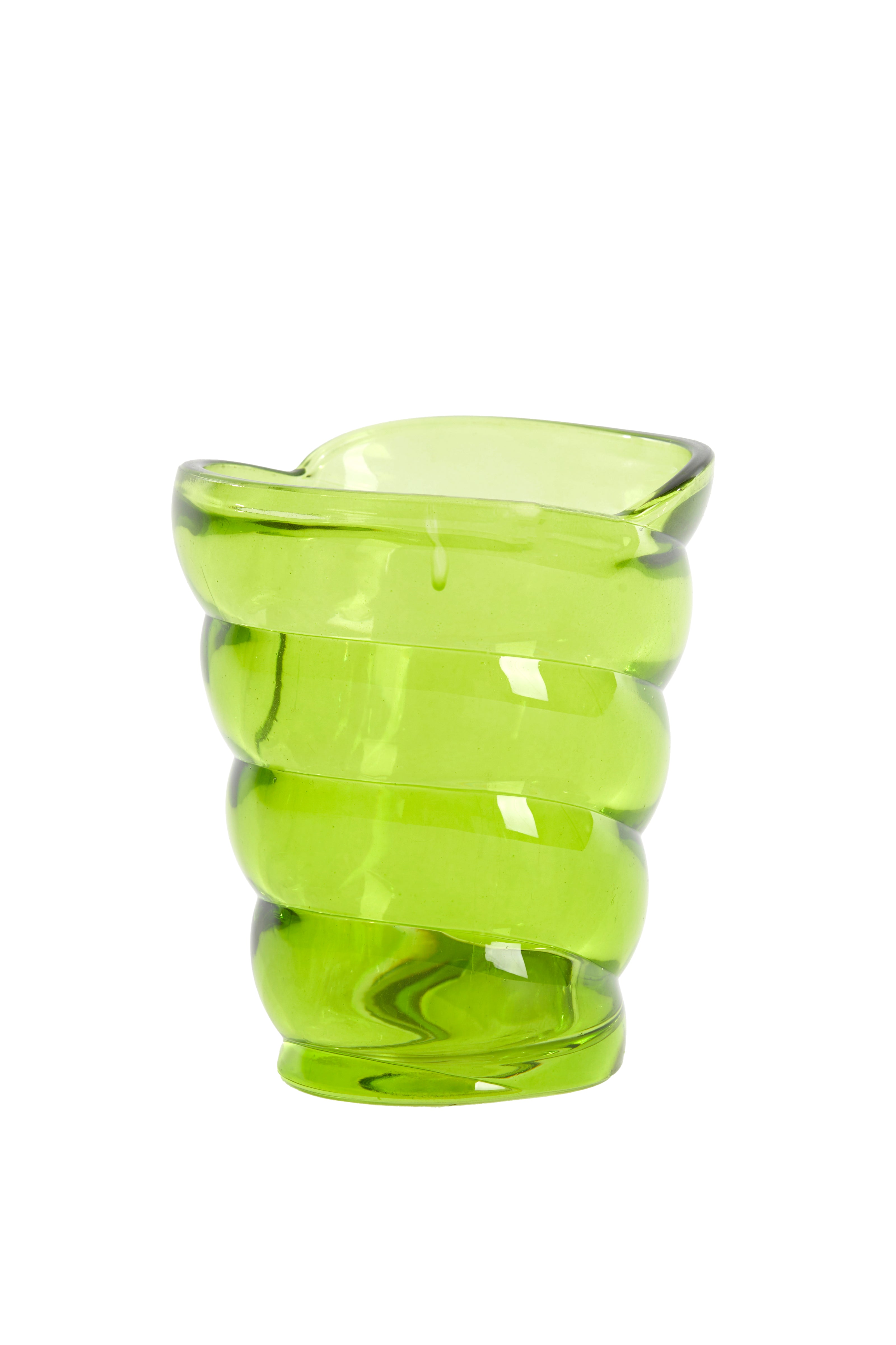 Tealight 10.5x7x12.5 cm Malea Glass Green