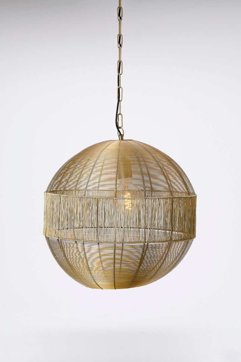 Hanging Lamp Ø45x47 cm Pilka Light Gold