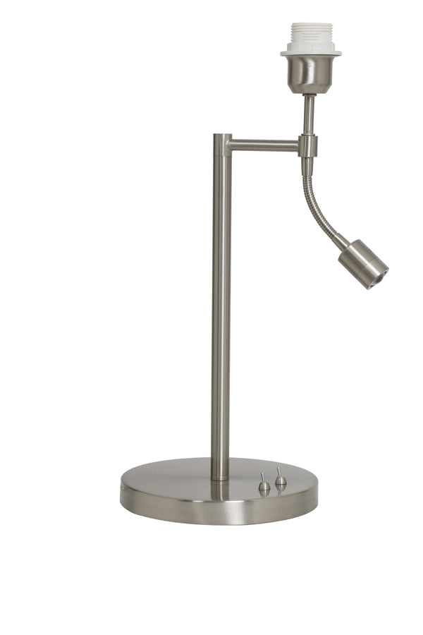 Lamp Base Ø20x47.5 cm Calgary Nickel Satin With LEDflex