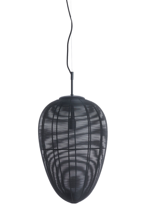 Hanging Lamp Ø33x53 cm Yaelle Matt Black