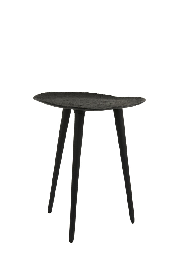 Side Table Ø34x41 cm Asarpai Matt Black