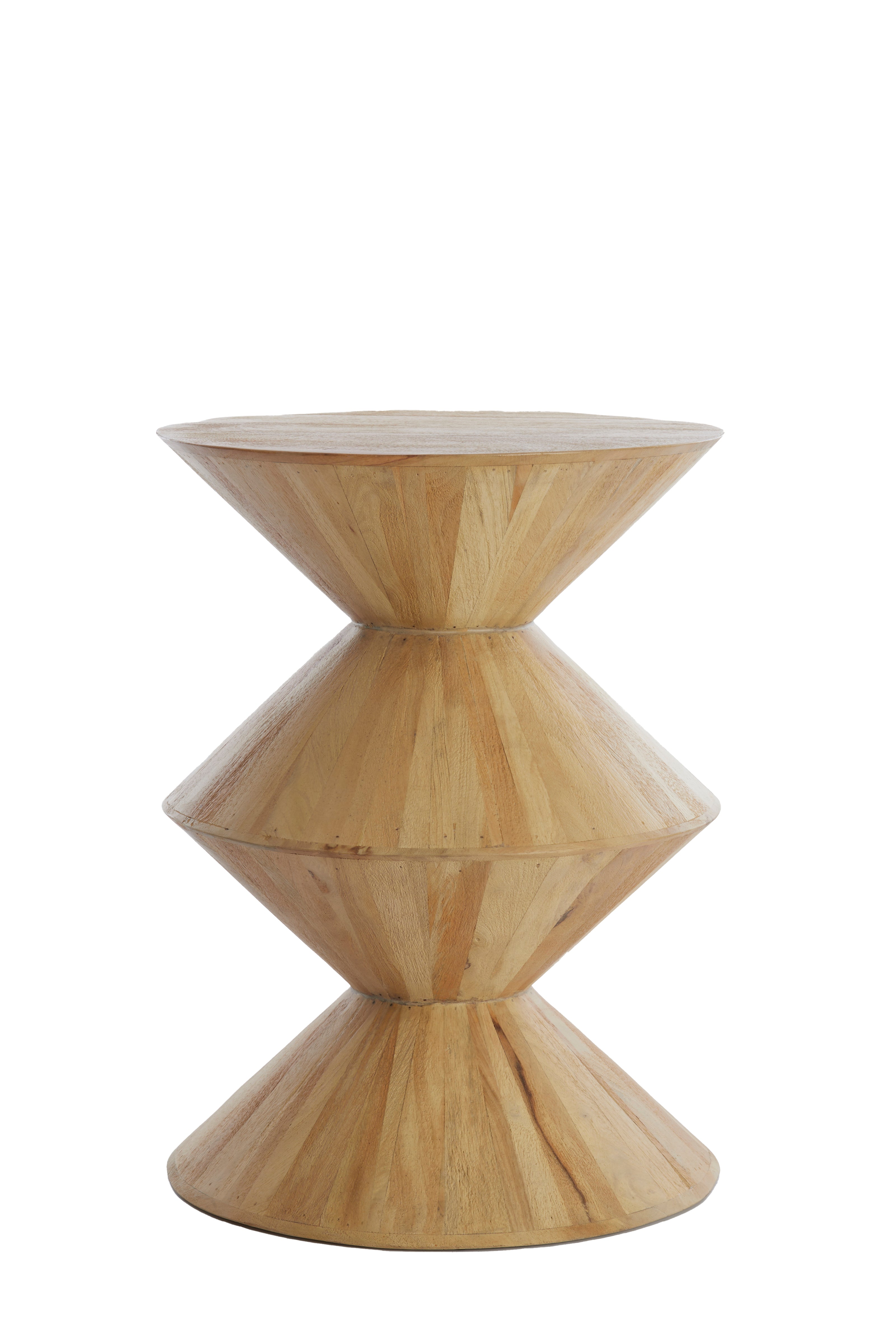 Side Table Ø45x60 cm Larus Mango Wood Natural