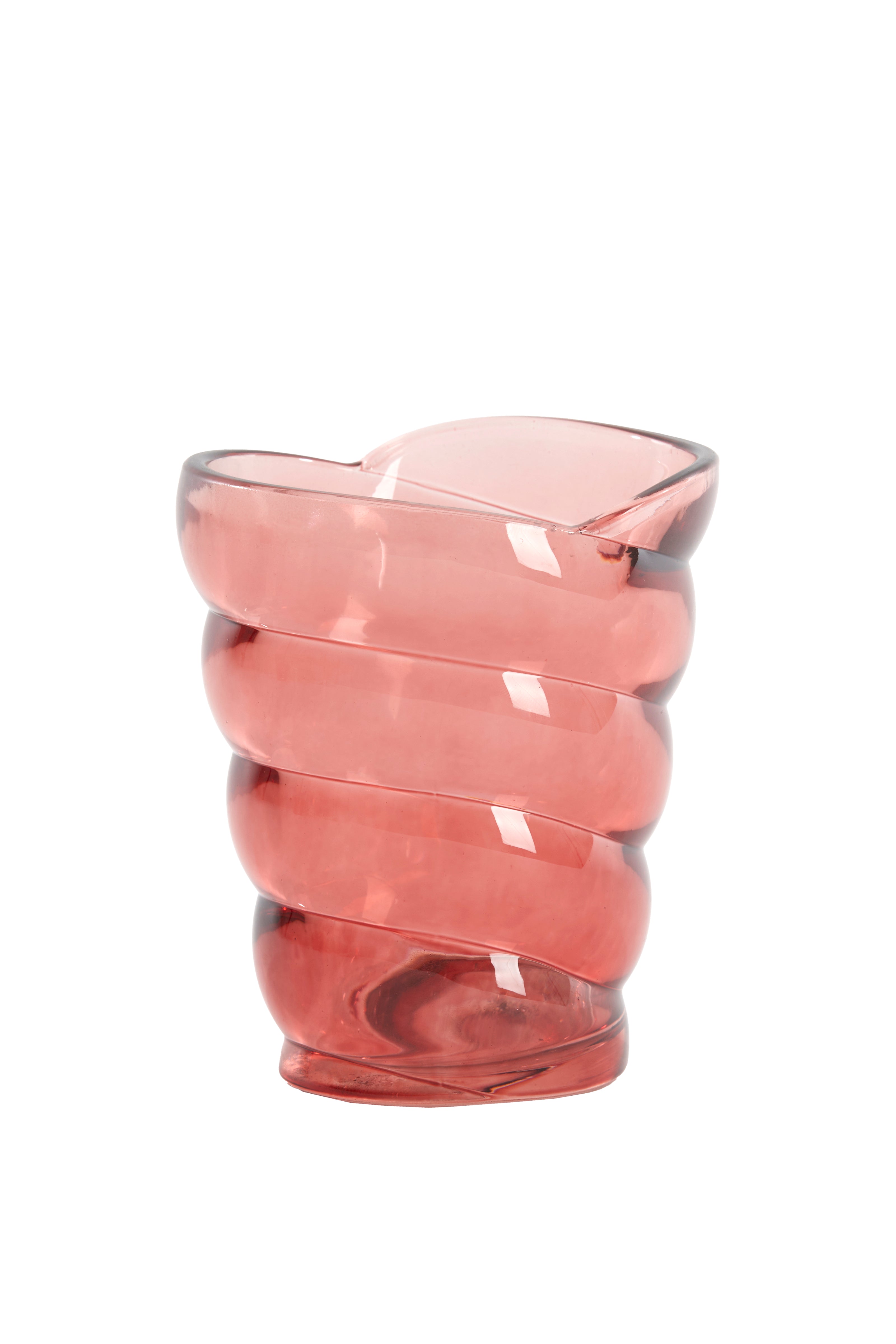 Tealight 10.5x7x12.5 cm Malea Glass Pink