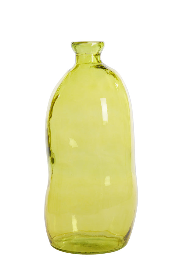 Vase Ø34x73 cm Altino Glass Yellow