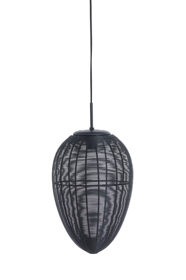 Hanging Lamp Ø26x41 cm Yaelle Matt Black