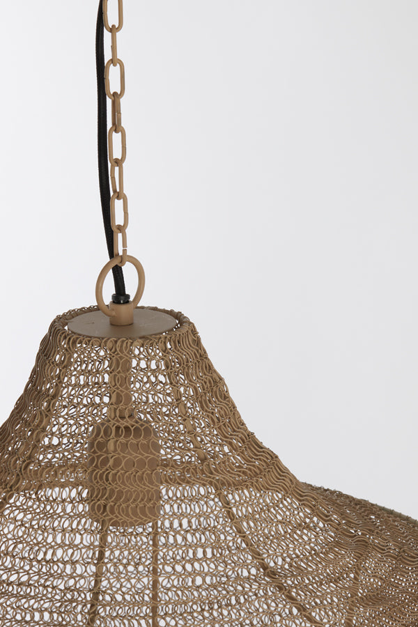 Hanging Lamp Ø40x44 cm Sharika Matt Beige